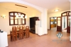 Spacious house for rent in Dang Thai Mai alley, Tay Ho, Hanoi