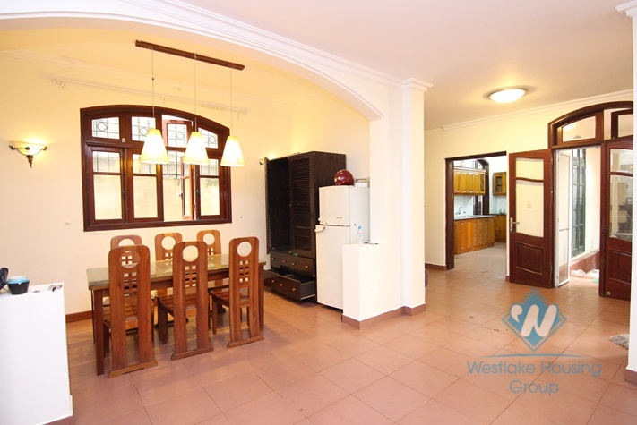 Spacious house for rent in Dang Thai Mai alley, Tay Ho, Hanoi
