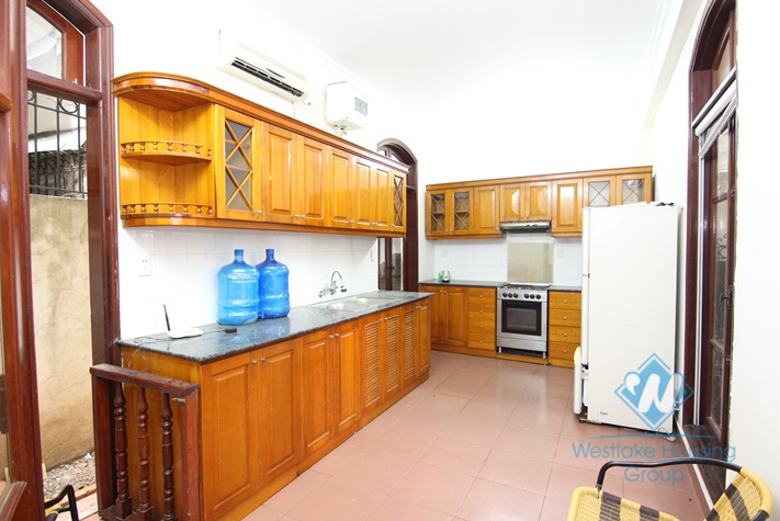 Spacious house for rent in Dang Thai Mai alley, Tay Ho, Hanoi