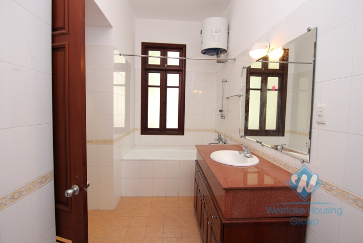 Spacious house for rent in Dang Thai Mai alley, Tay Ho, Hanoi