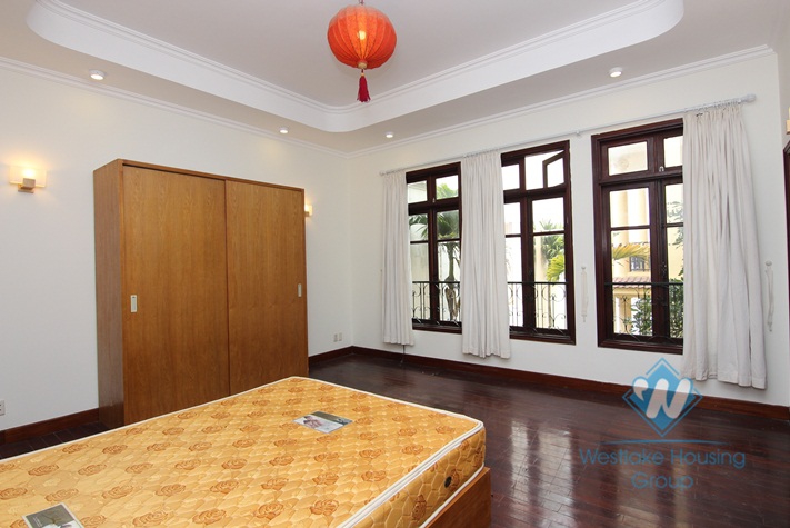 Spacious house for rent in Dang Thai Mai alley, Tay Ho, Hanoi