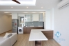 Lakeview and bright, 02 bedrooms apartment for rent in Tay Ho.