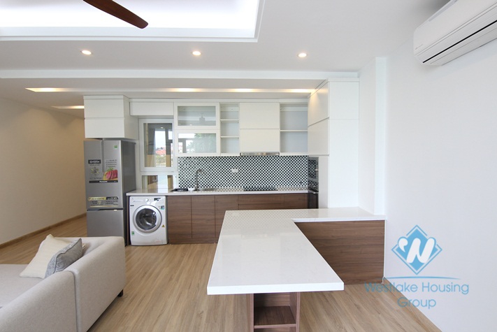Lakeview and bright, 02 bedrooms apartment for rent in Tay Ho.