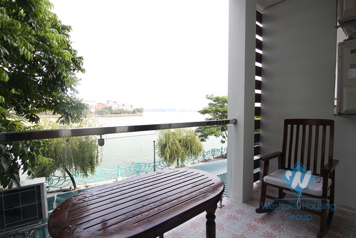 Lakeview and bright, 02 bedrooms apartment for rent in Tay Ho.