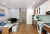 Available 40 sqm 1 bedroom apartment for rent in Tay Ho, Hanoi.