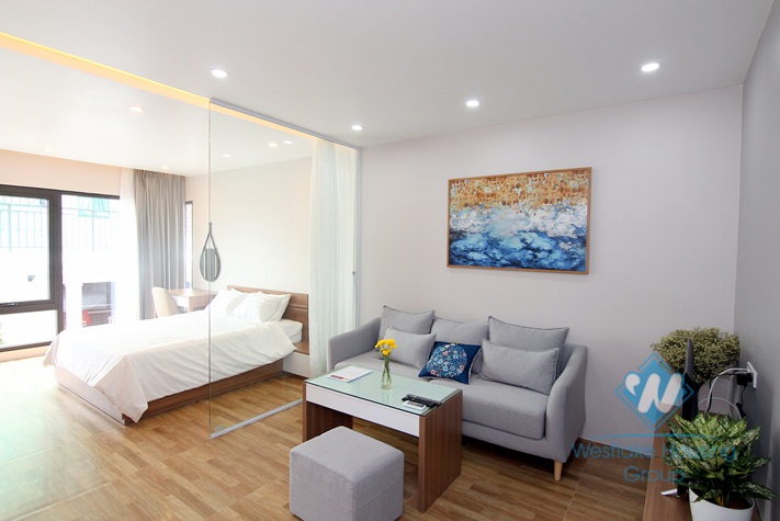Available 40 sqm 1 bedroom apartment for rent in Tay Ho, Hanoi.
