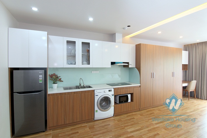 Available 40 sqm 1 bedroom apartment for rent in Tay Ho, Hanoi.