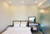 Apartment in 6th floor for rent in Tay Ho, Hanoi.