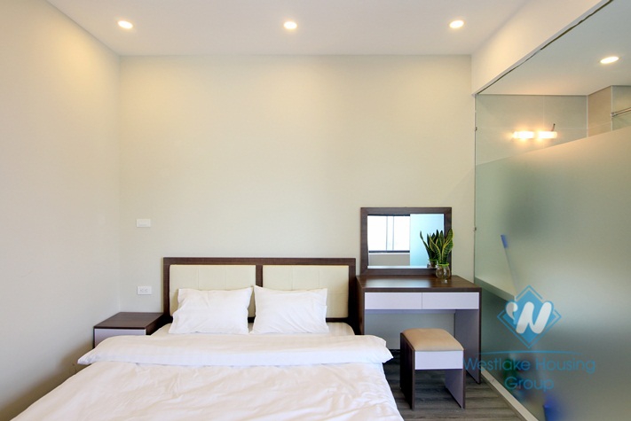 Apartment in 6th floor for rent in Tay Ho, Hanoi.