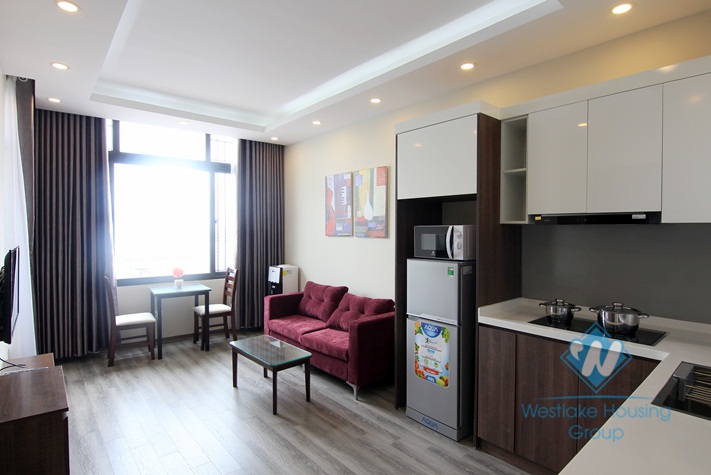 Apartment in 6th floor for rent in Tay Ho, Hanoi.