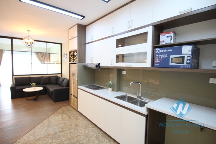 Quite new two bedrooms apartment for rent in Dang Thai Mai, Tay Ho, Ha Noi