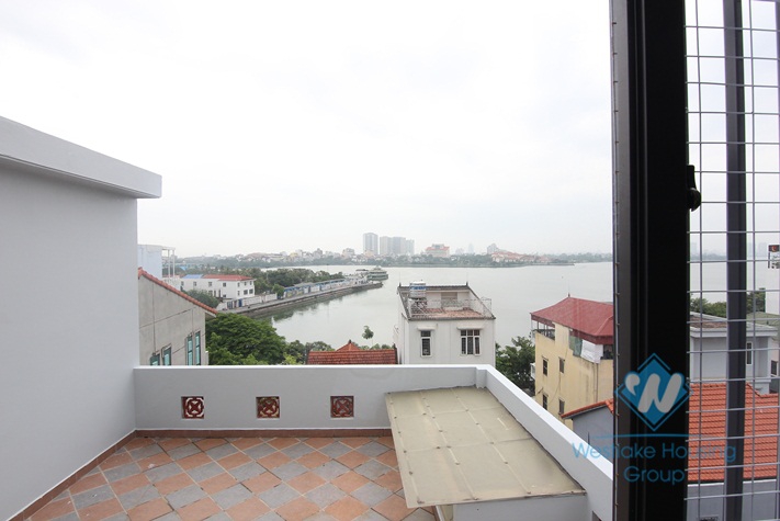 Apartment in 6th floor for rent in Tay Ho, Hanoi.
