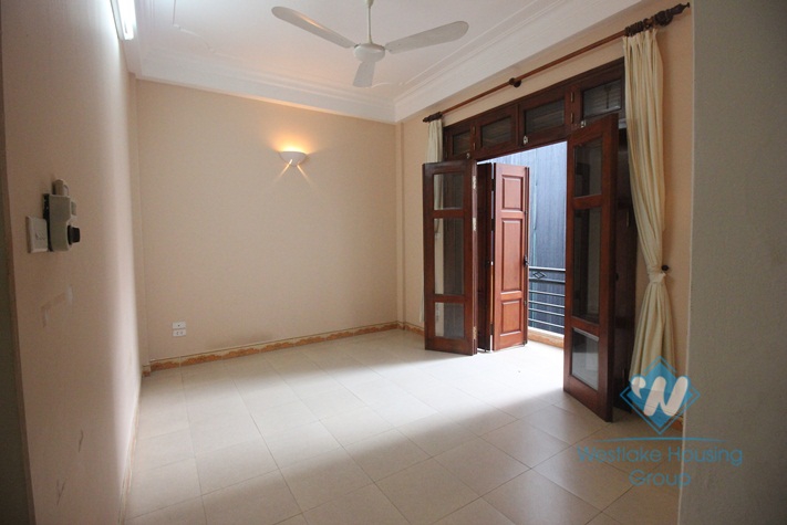 Unfurnished house for rent in To Ngoc Van street, Tay Ho, Hanoi