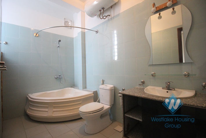 Unfurnished house for rent in To Ngoc Van street, Tay Ho, Hanoi