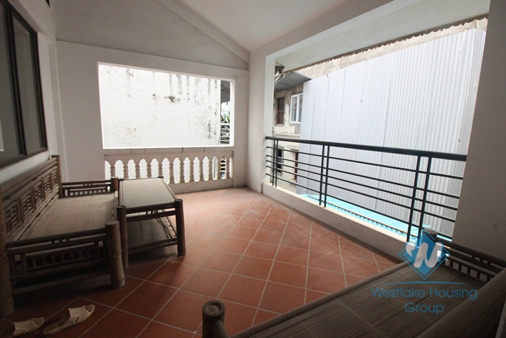 Unfurnished house for rent in To Ngoc Van street, Tay Ho, Hanoi