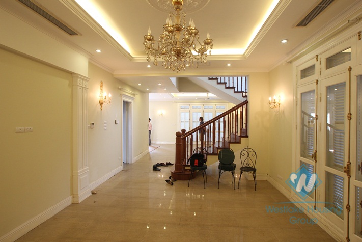 Wonderful house for rent in T block, Ciputra, Tay Ho, Hanoi