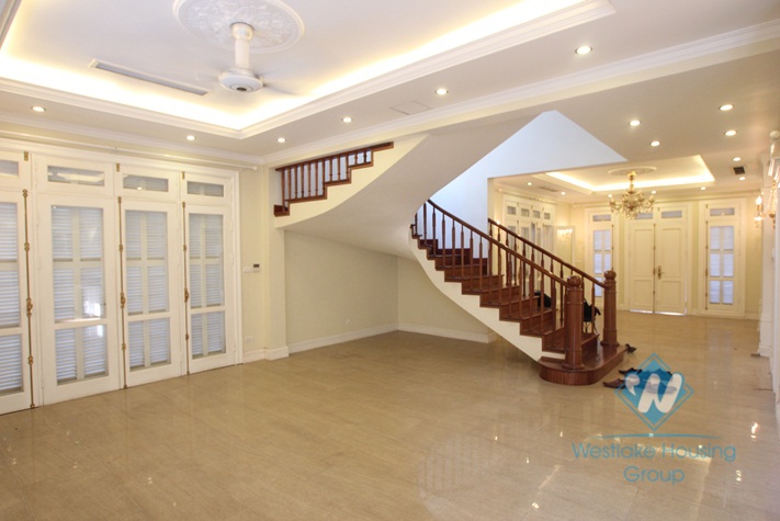 Wonderful house for rent in T block, Ciputra, Tay Ho, Hanoi
