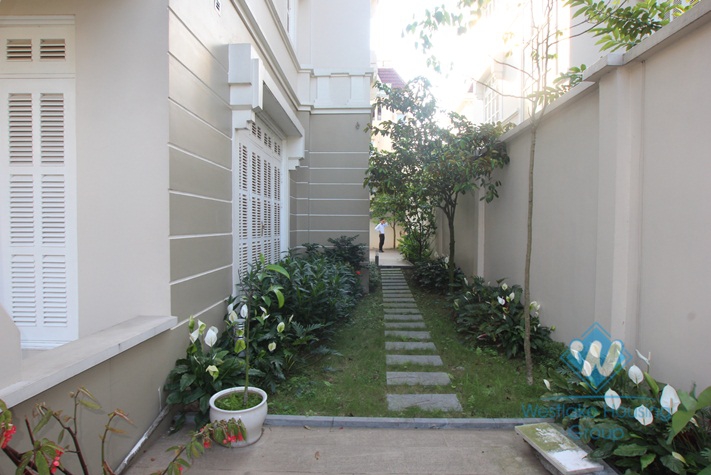 Wonderful house for rent in T block, Ciputra, Tay Ho, Hanoi