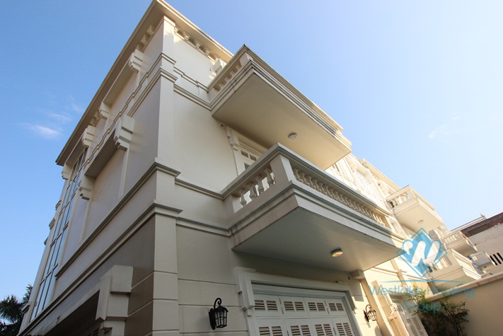 Wonderful house for rent in T block, Ciputra, Tay Ho, Hanoi