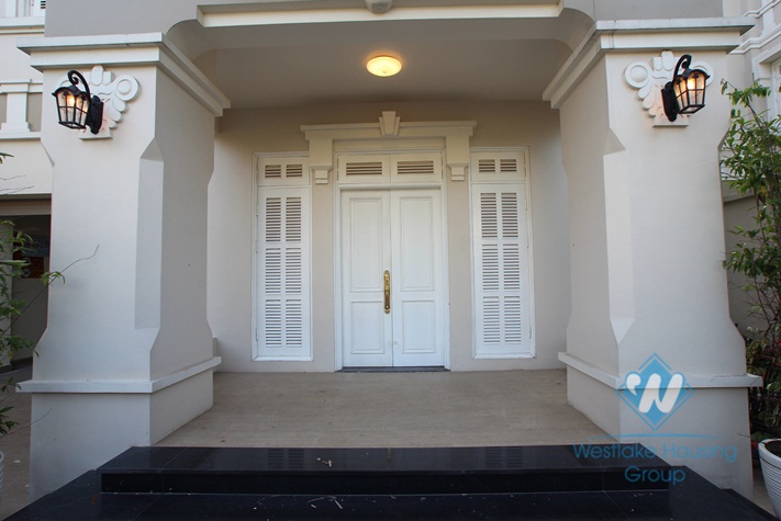 Wonderful house for rent in T block, Ciputra, Tay Ho, Hanoi