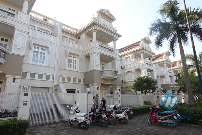 Wonderful house for rent in T block, Ciputra, Tay Ho, Hanoi