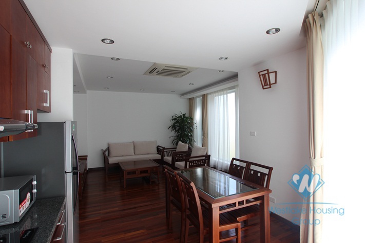 New, high quality 02 bedrooms apartment rental in Tay Ho district, Hanoi.