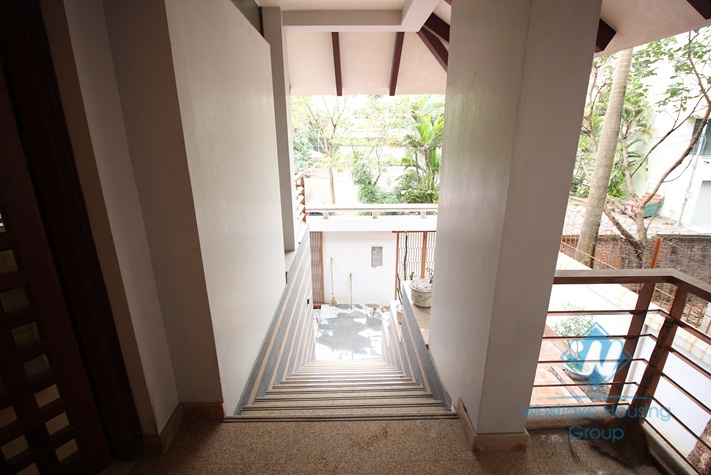 Lakeside villa with swimming pool for rent in Tay Ho, Hanoi