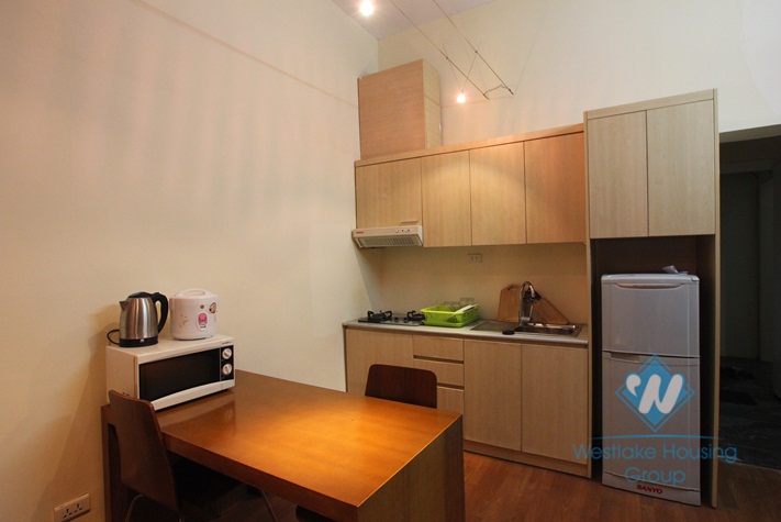 01 bedroom apartment for rent in Ba Dinh District, Ha noi