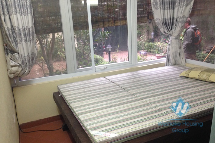 Garden house with 2 bedrooms for rent in Tay Ho, Hanoi