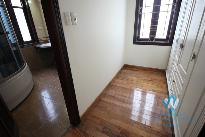 Beautiful villa for rent on Dang Thai Mai, Tay Ho with large ground terrace with greenary, 5 mins walk to Westlake