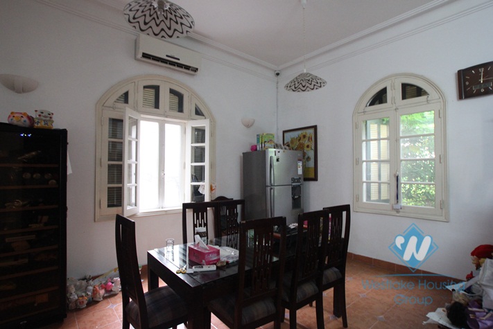 Big House with nice yard for rent in Dang Thai Mai st, Tay Ho, Ha Noi