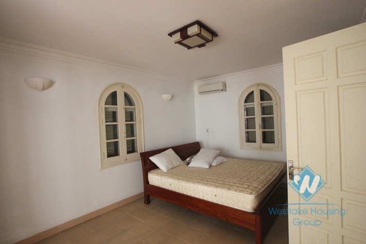 Big House with nice yard for rent in Dang Thai Mai st, Tay Ho, Ha Noi