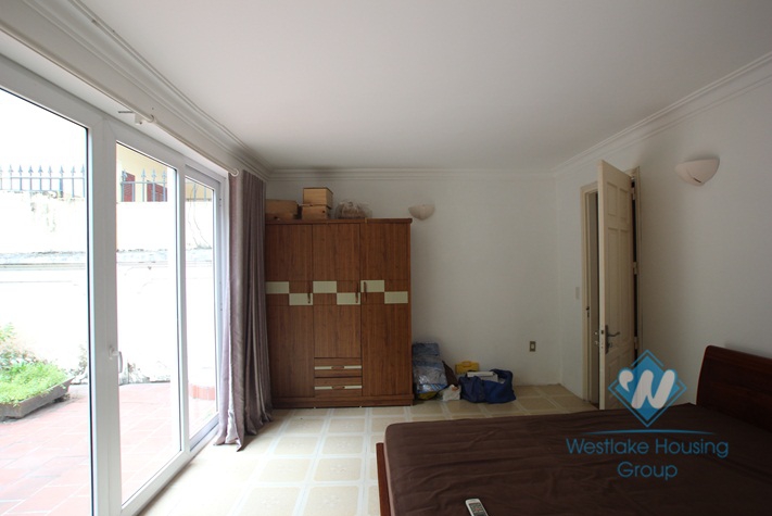 Big House with nice yard for rent in Dang Thai Mai st, Tay Ho, Ha Noi