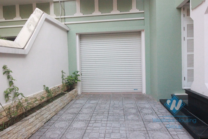 Beautiful house for lease in T block, Ciputra, Tay Ho, Hanoi