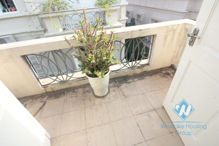 Beautiful house for lease in T block, Ciputra, Tay Ho, Hanoi