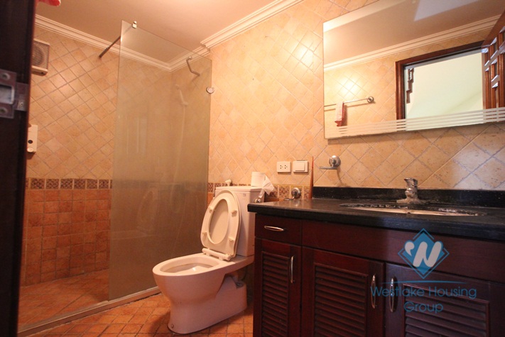 High quality apartment for rent in E block Ciputra, Tay Ho, Hanoi