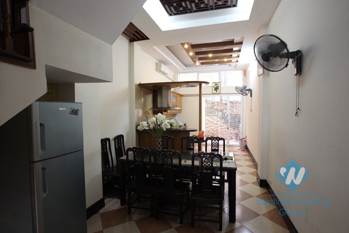 Cosy small house available for rent in Dang Thai Mai street, Tay Ho, Hanoi- fully furnished