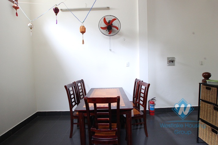 Small house in a quiet lane available for rent in Tay Ho district, Hanoi.