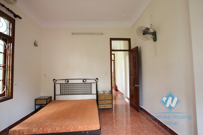 Small house in a quiet lane available for rent in Tay Ho district, Hanoi.