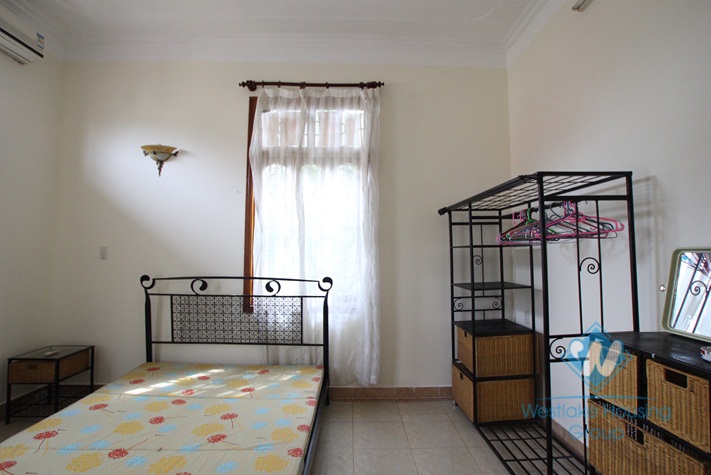 Small house in a quiet lane available for rent in Tay Ho district, Hanoi.