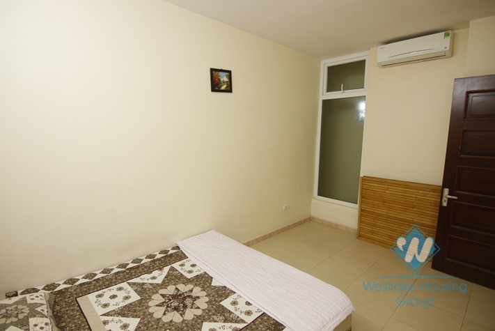 Cheap price apartment for rent near Thuy Khue street, Hanoi.