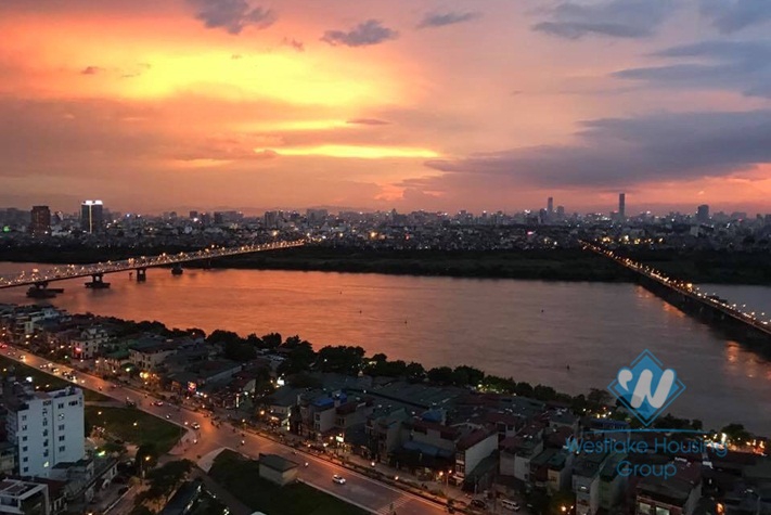 Spacious 3 bedroom apartment for rent in Mipec Long Bien, Hanoi