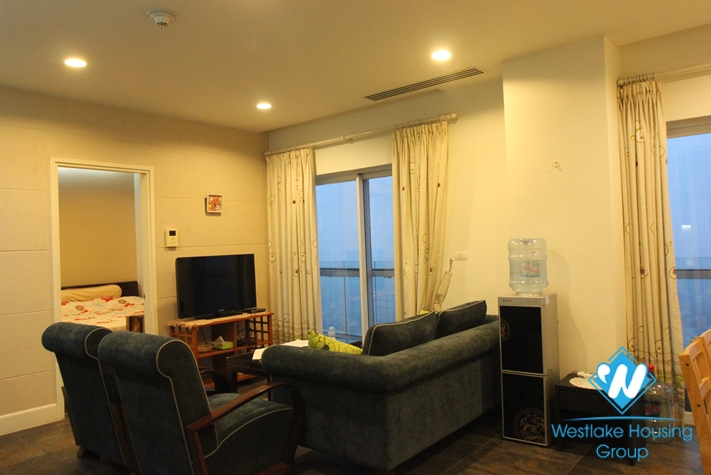 Cozy 02 bedrooms apartment with city view for rent in Golden Westlake, Hanoi