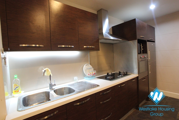 Cozy 02 bedrooms apartment with city view for rent in Golden Westlake, Hanoi