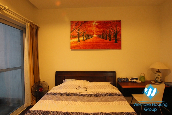 Cozy 02 bedrooms apartment with city view for rent in Golden Westlake, Hanoi