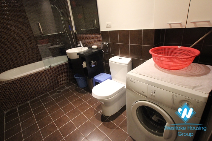 Cozy 02 bedrooms apartment with city view for rent in Golden Westlake, Hanoi