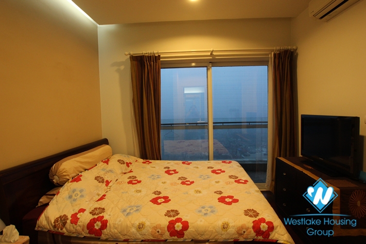 Cozy 02 bedrooms apartment with city view for rent in Golden Westlake, Hanoi