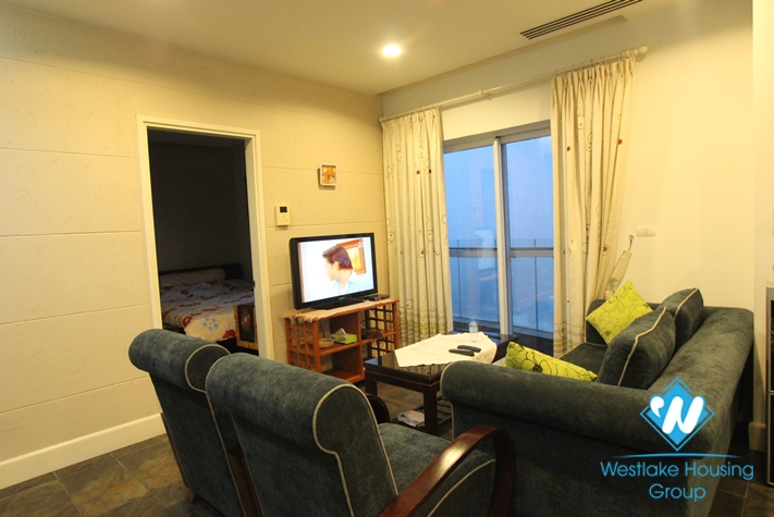 Cozy 02 bedrooms apartment with city view for rent in Golden Westlake, Hanoi