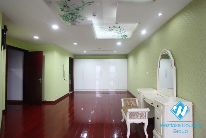 Nice penthouse with lake view available for rent in Golden Westlake, Tay Ho, Hanoi