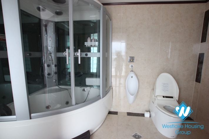 Nice penthouse with lake view available for rent in Golden Westlake, Tay Ho, Hanoi